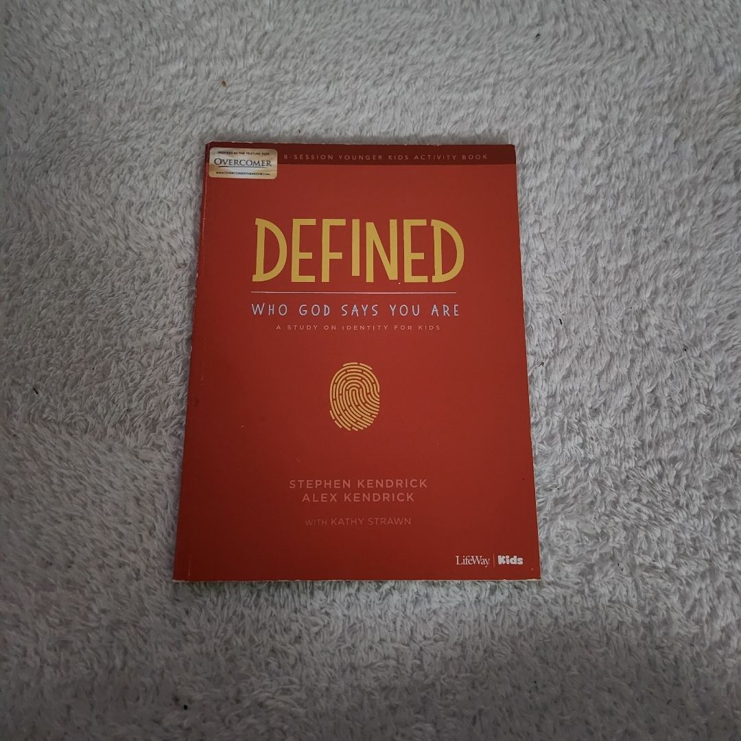Defined: Who God Says You Are - Younger Kids Activity Book