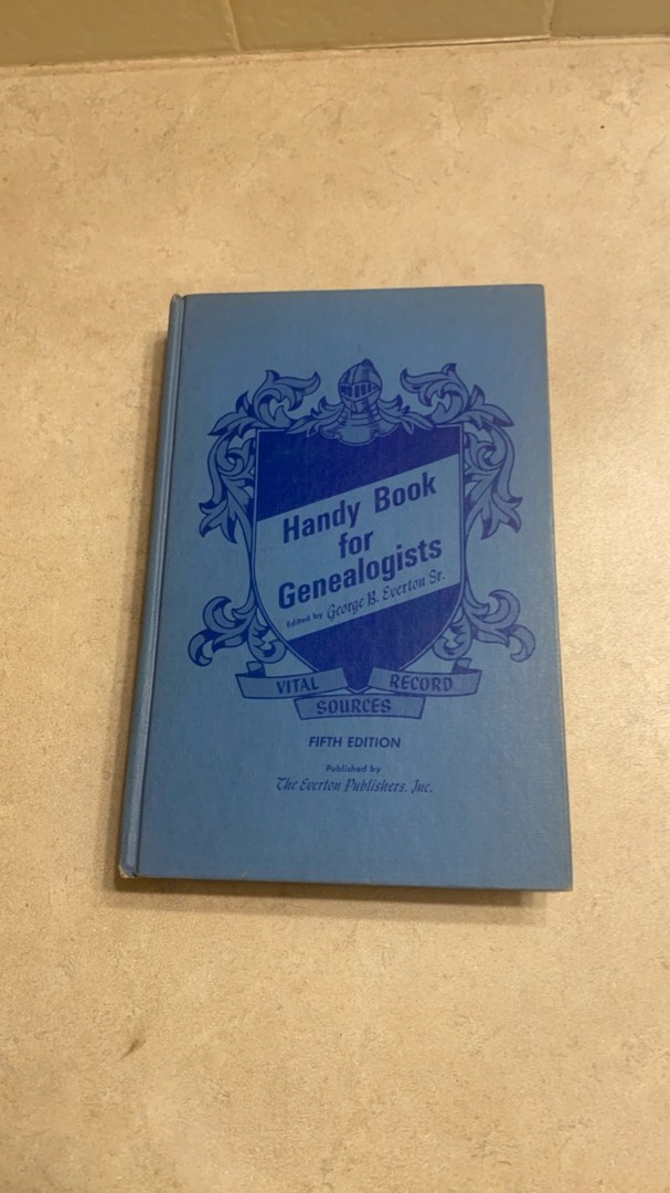 Handy Book for Genealogists