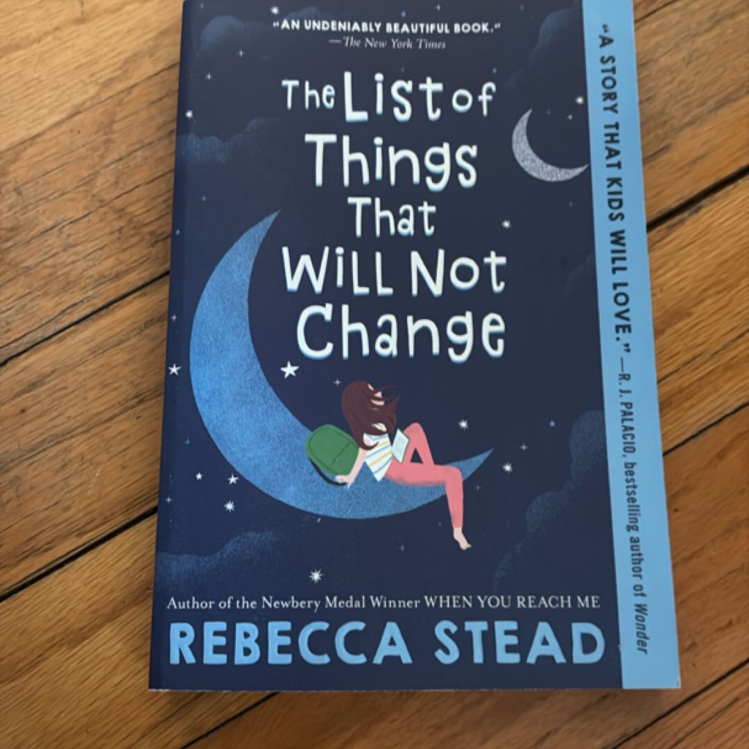 The List of Things That Will Not Change