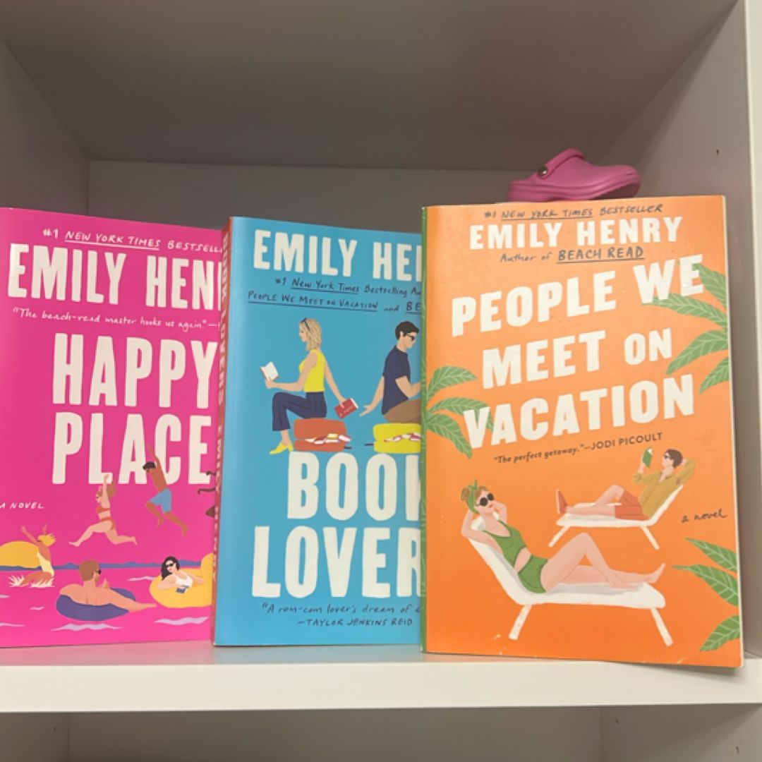 People We Meet on Vacation and Book Lovers and Happy Place