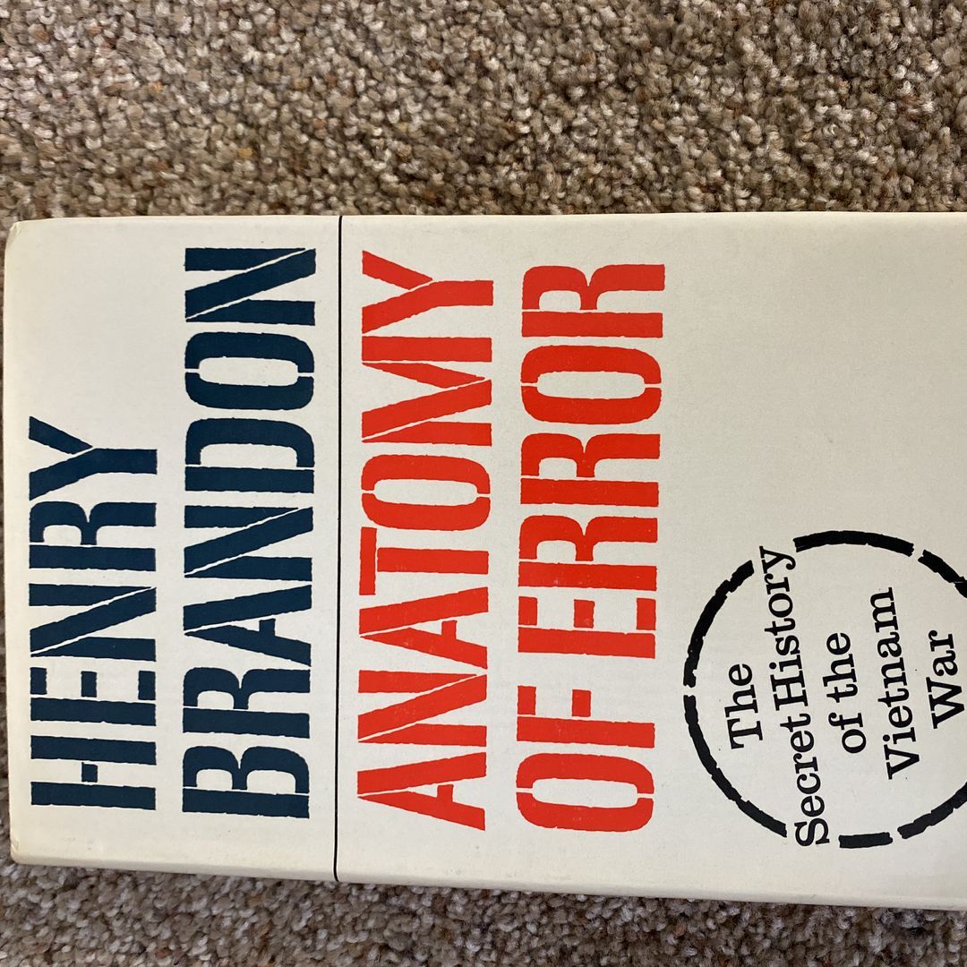 Anatomy of error
