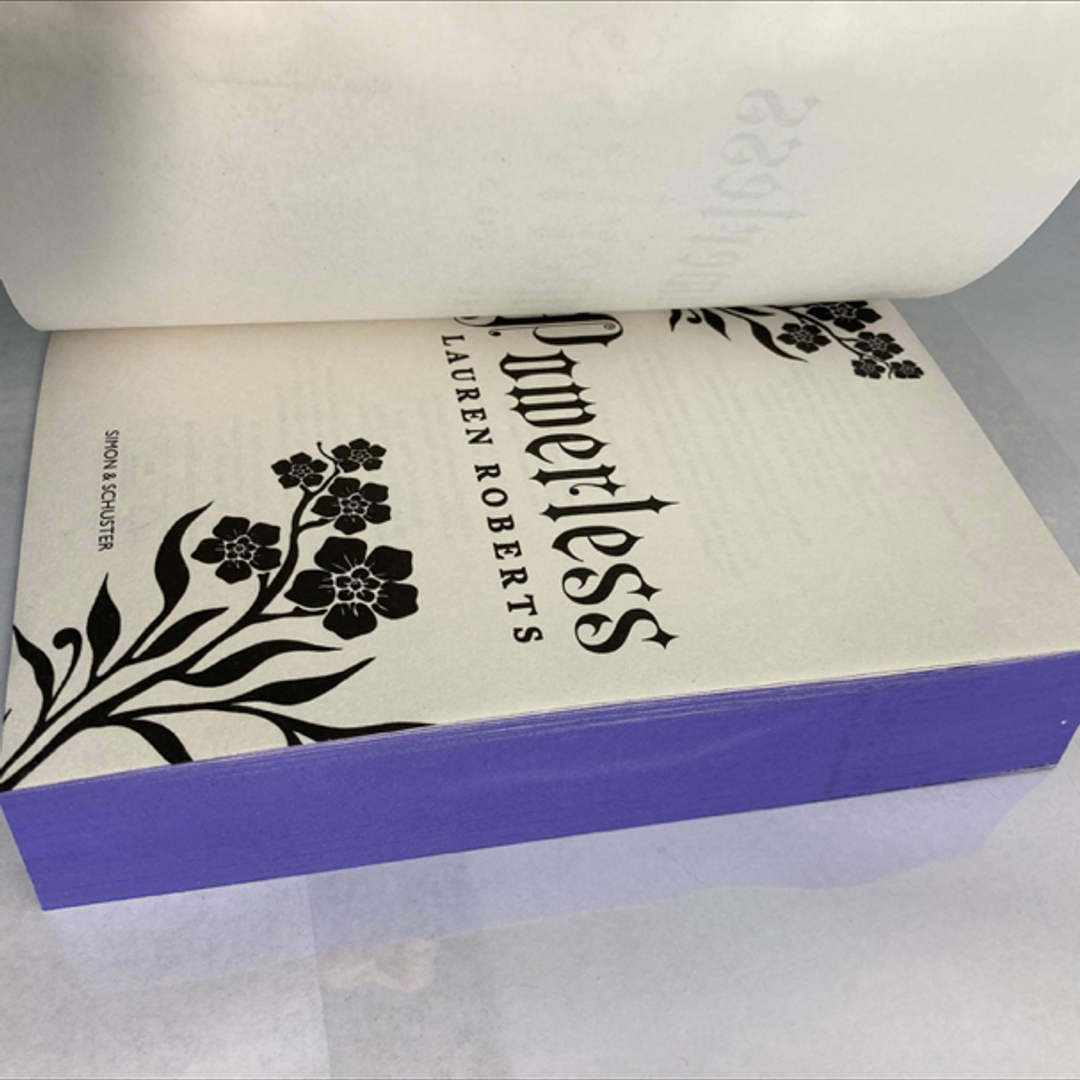 Powerless Waterstones Exclusive Edition Sprayed Edges by Lauren