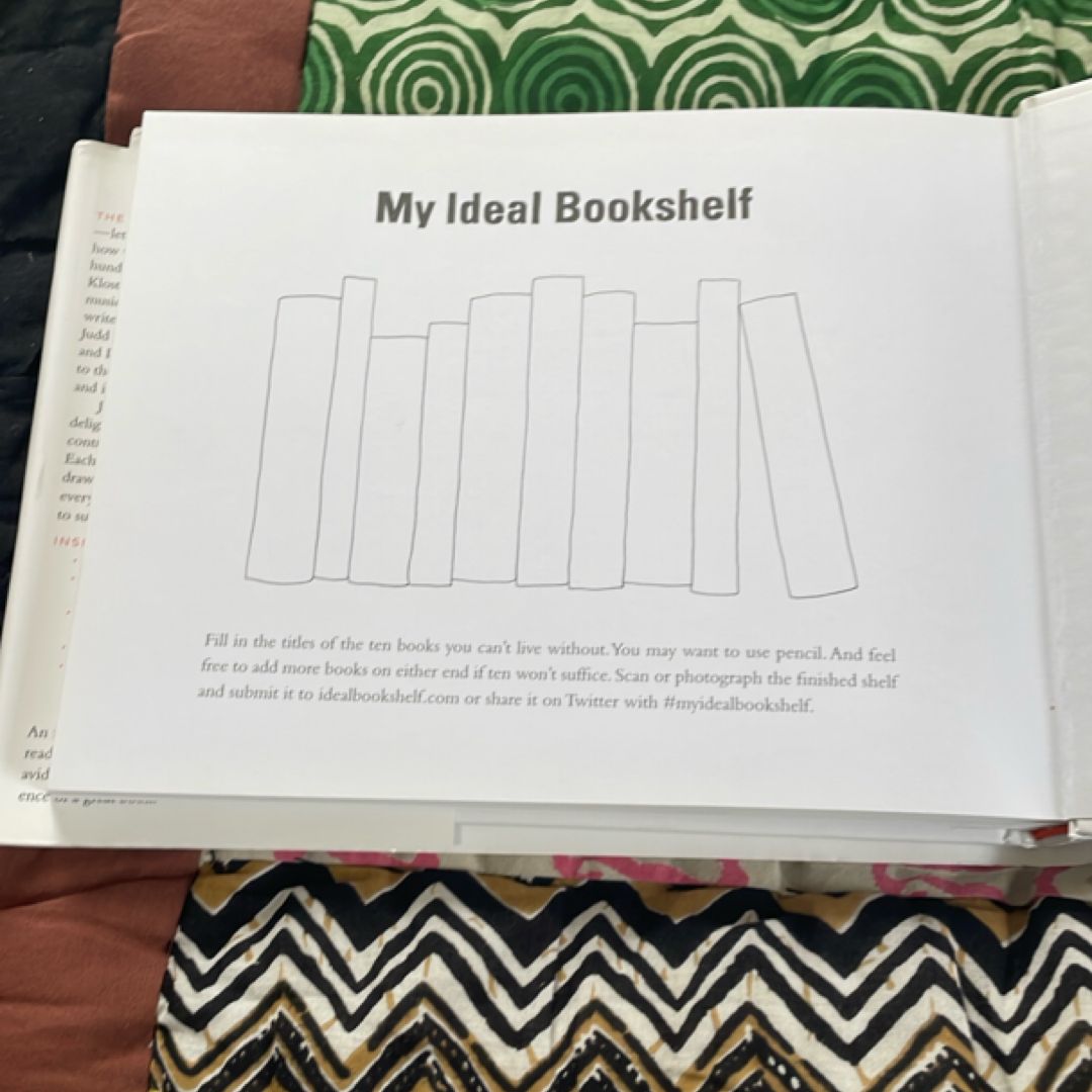 My Ideal Bookshelf