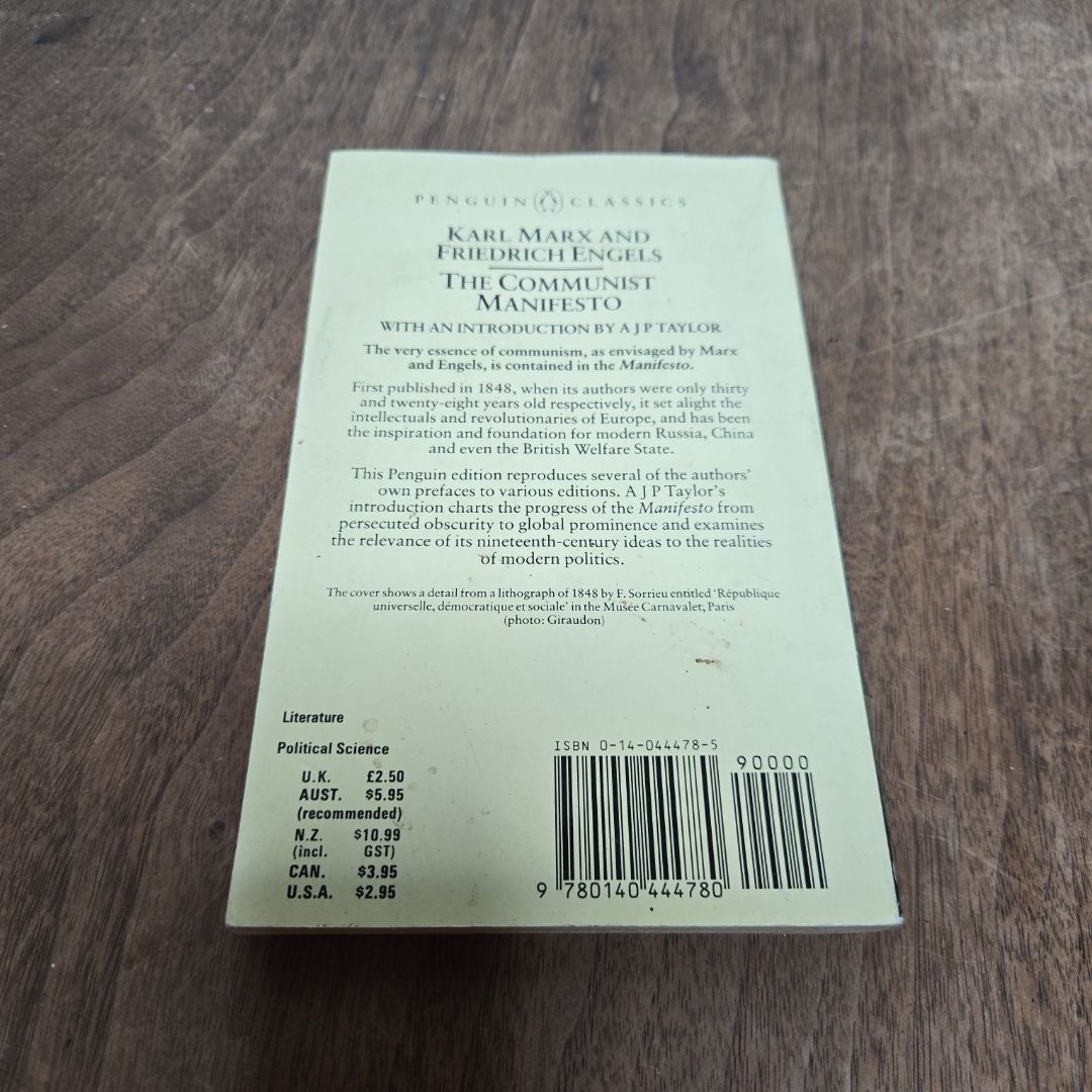 The Communist Manifesto