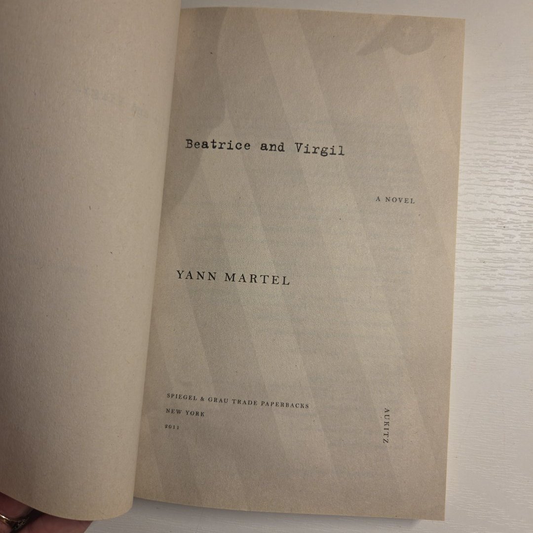 Beatrice and Virgil