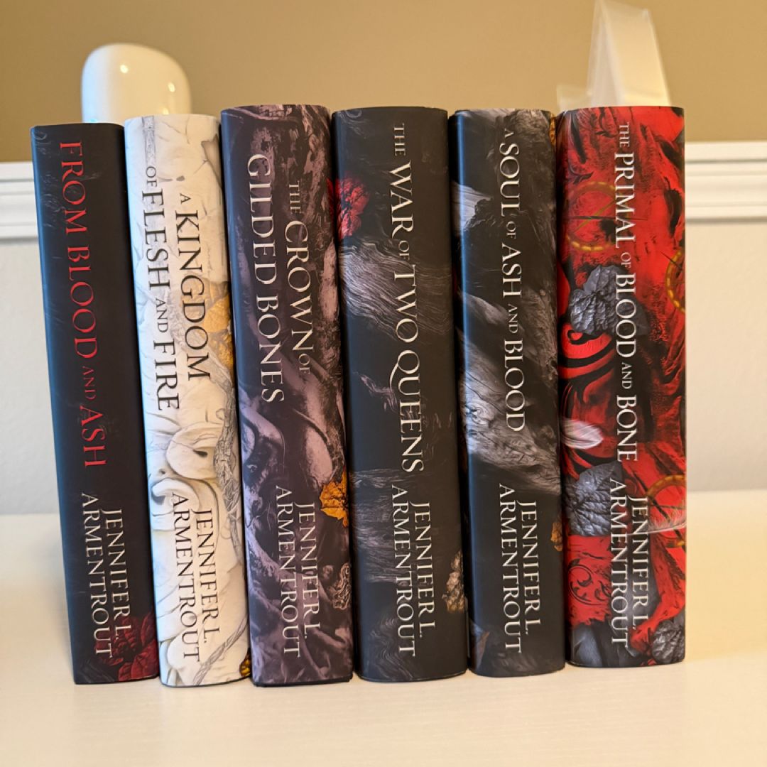 From Blood and Ash COMPLETE hardcover set