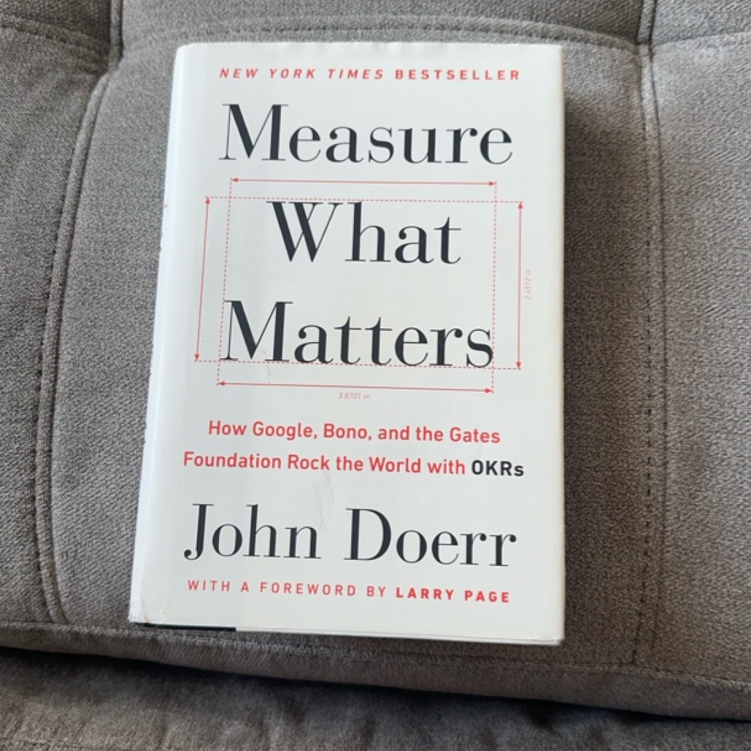 Measure What Matters