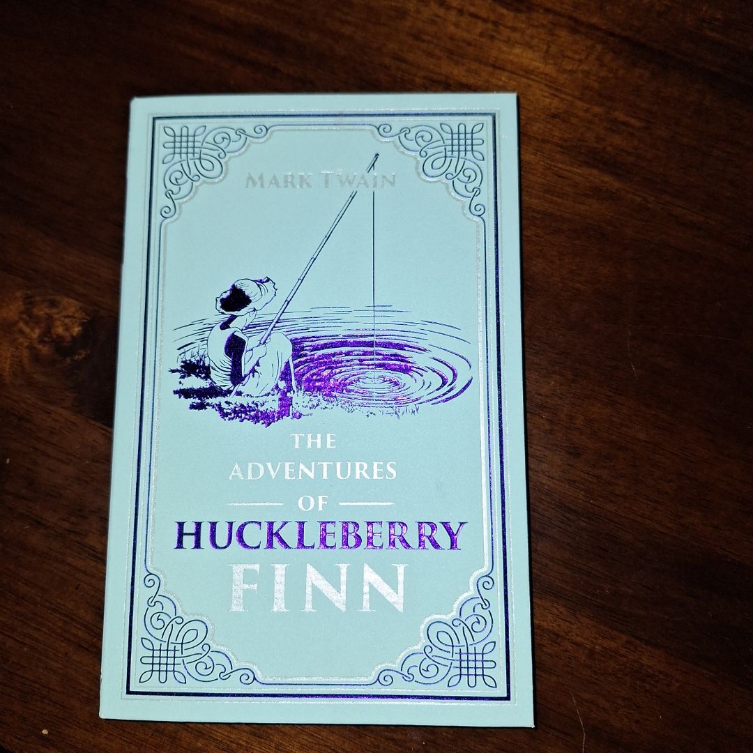 The Adventures of Huckleberry Finn Mark Twain Classic (Essential Reading, Adventure, Huck Finn, Required Literature), Ribbon Page Marker, Perfect for Gifting
