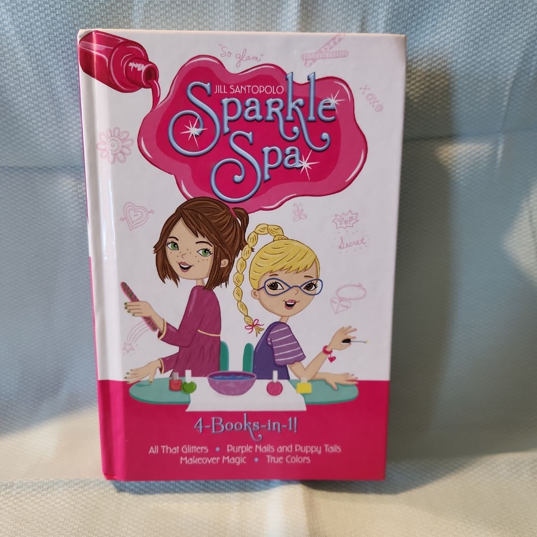 Sparkle Spa 4-Books-In-1!