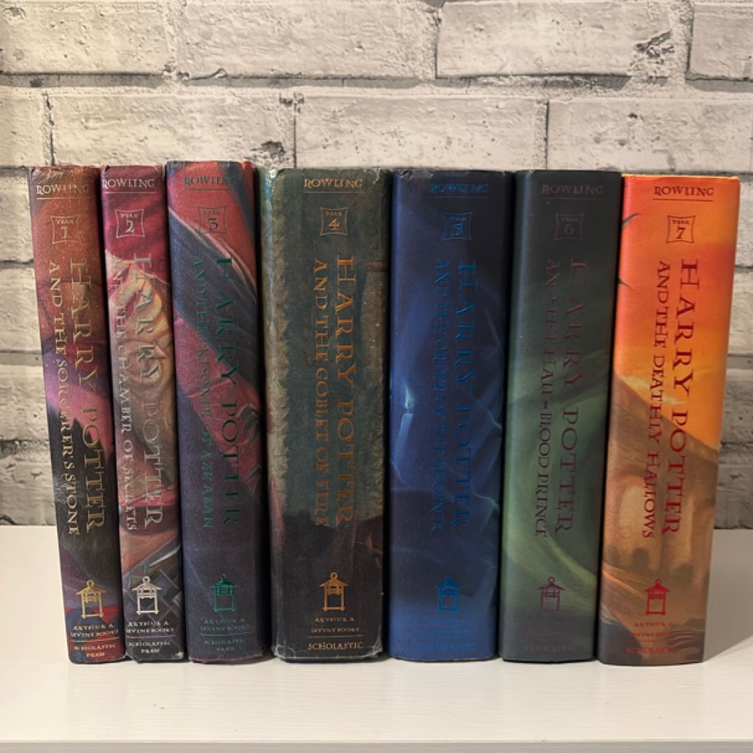 Harry Potter Complete Series/Set w/ rare 1E/1P POA
