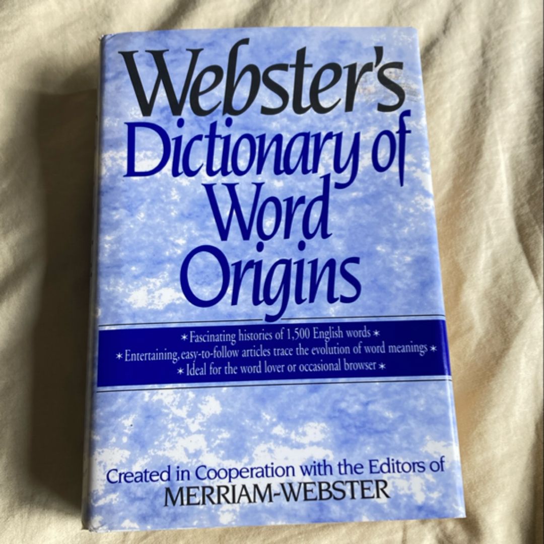 Webster's Dictionary of Word Origins