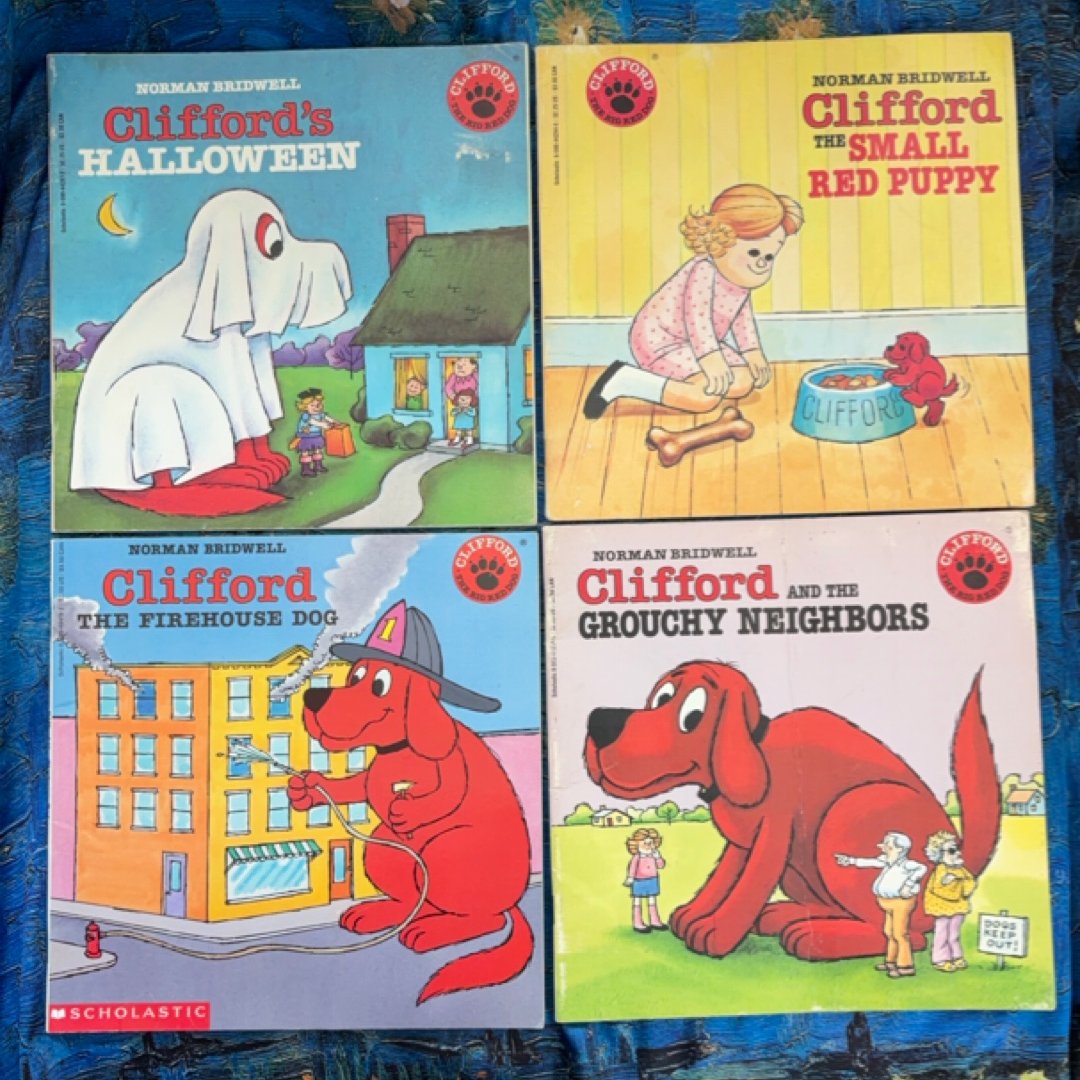 Clifford the Big Red Dog - 4 book Bundle