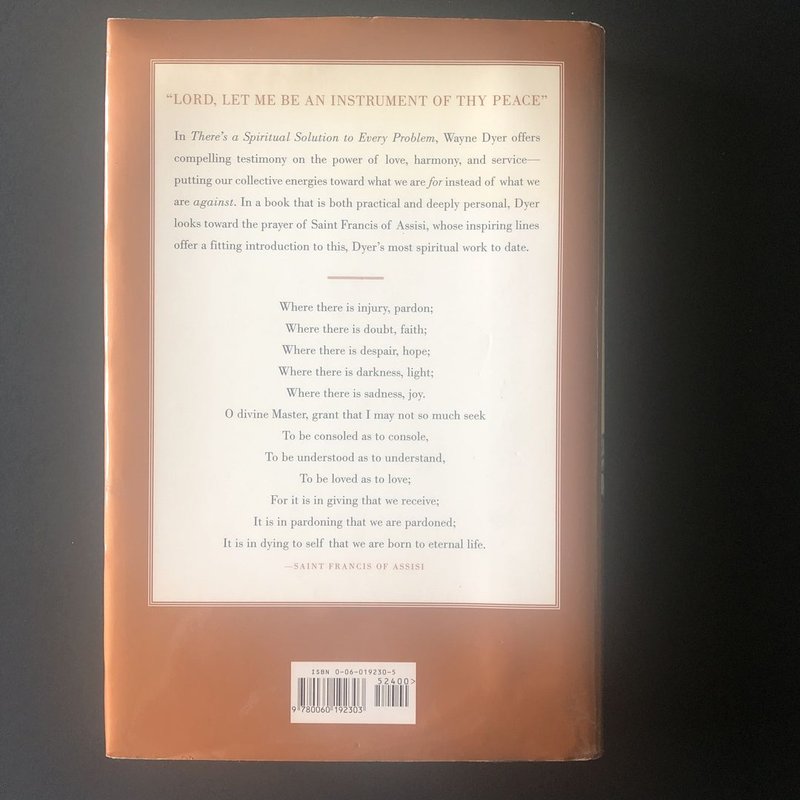 There's a Spiritual Solution to Every Problem