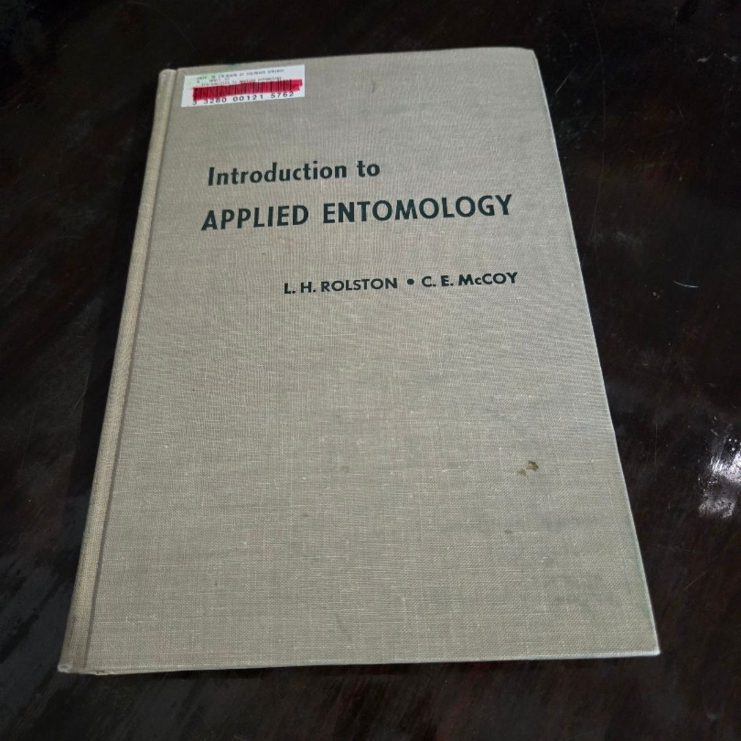 Introduction to Applied Entomology