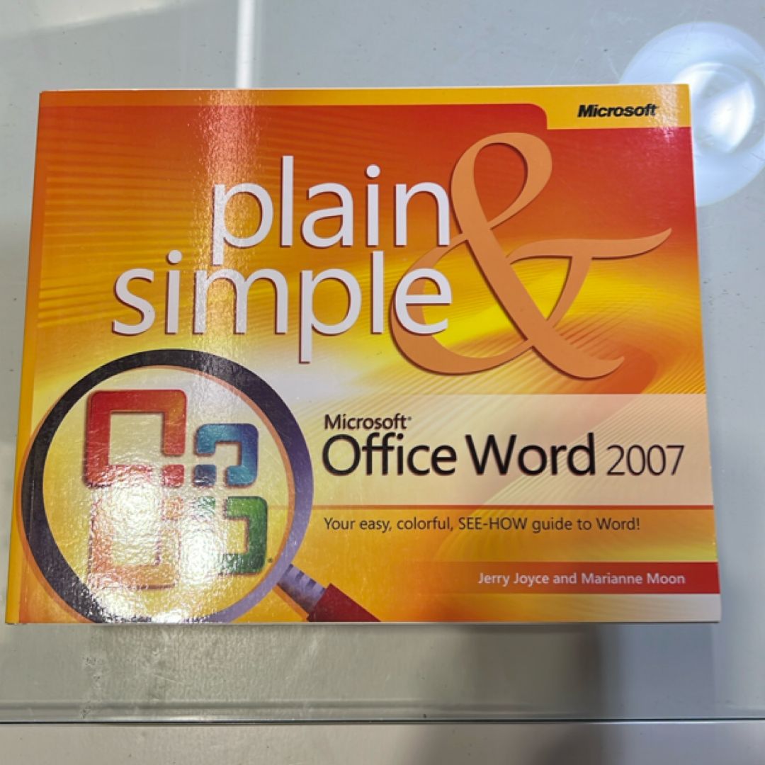 Microsoft® Office Word 2007
