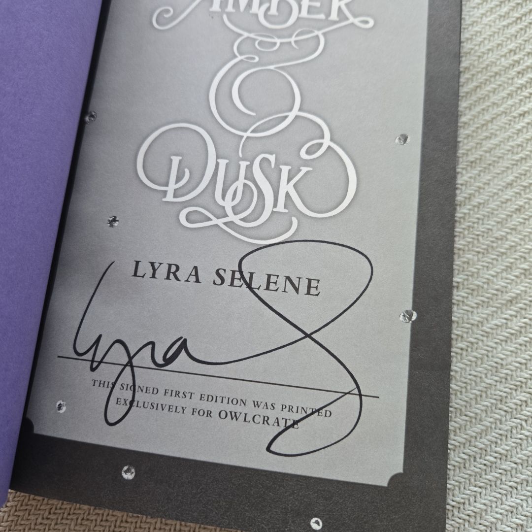 Amber & Dusk (SIGNED OWLCRATE)