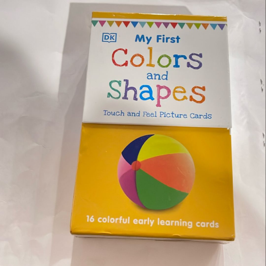 My First Touch and Feel Picture Cards: Colors and Shapes
