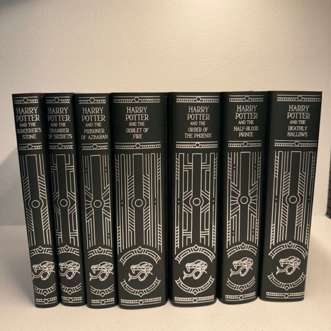 Complete Harry Potter Hardcover Series-Slytherin