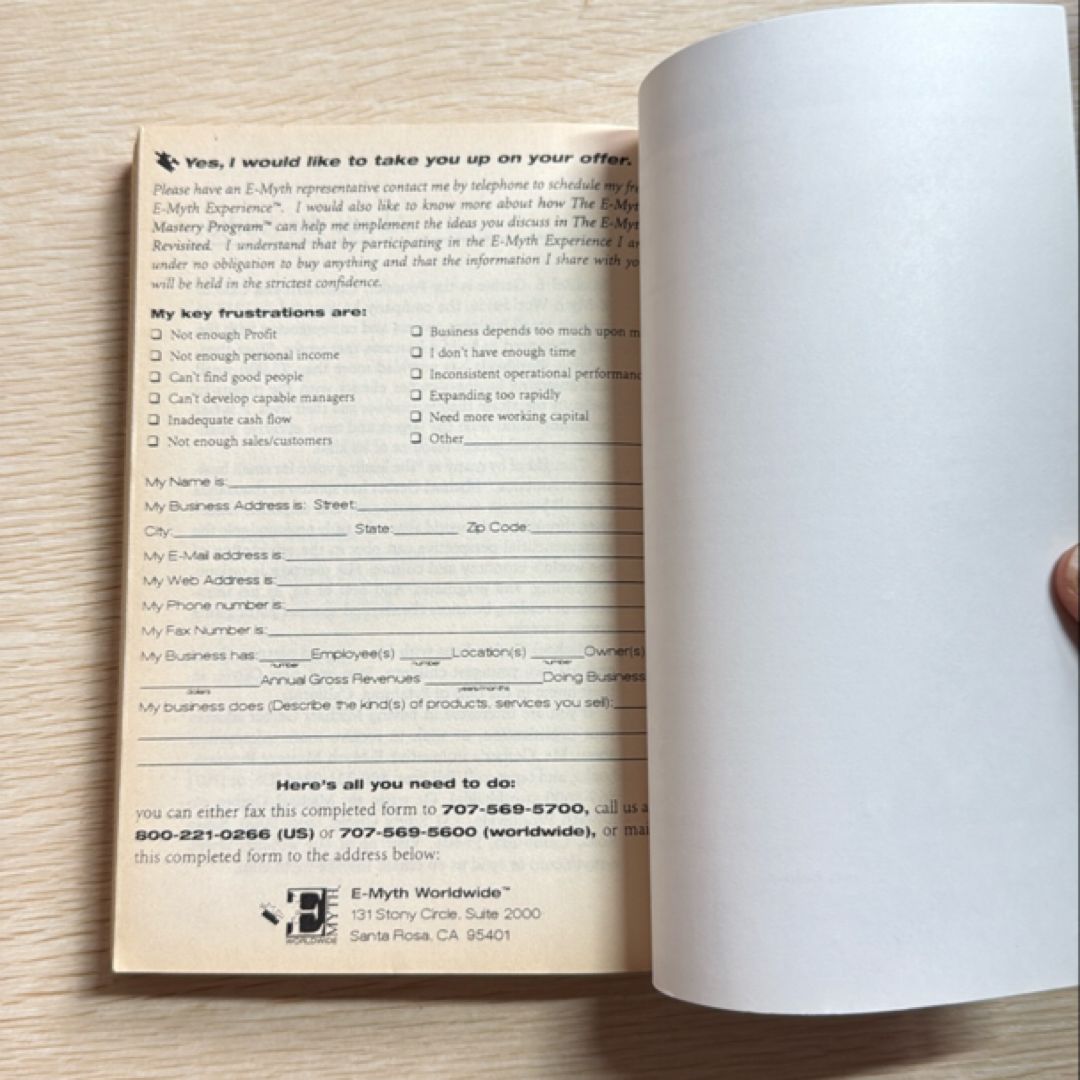 The e-Myth Revisited