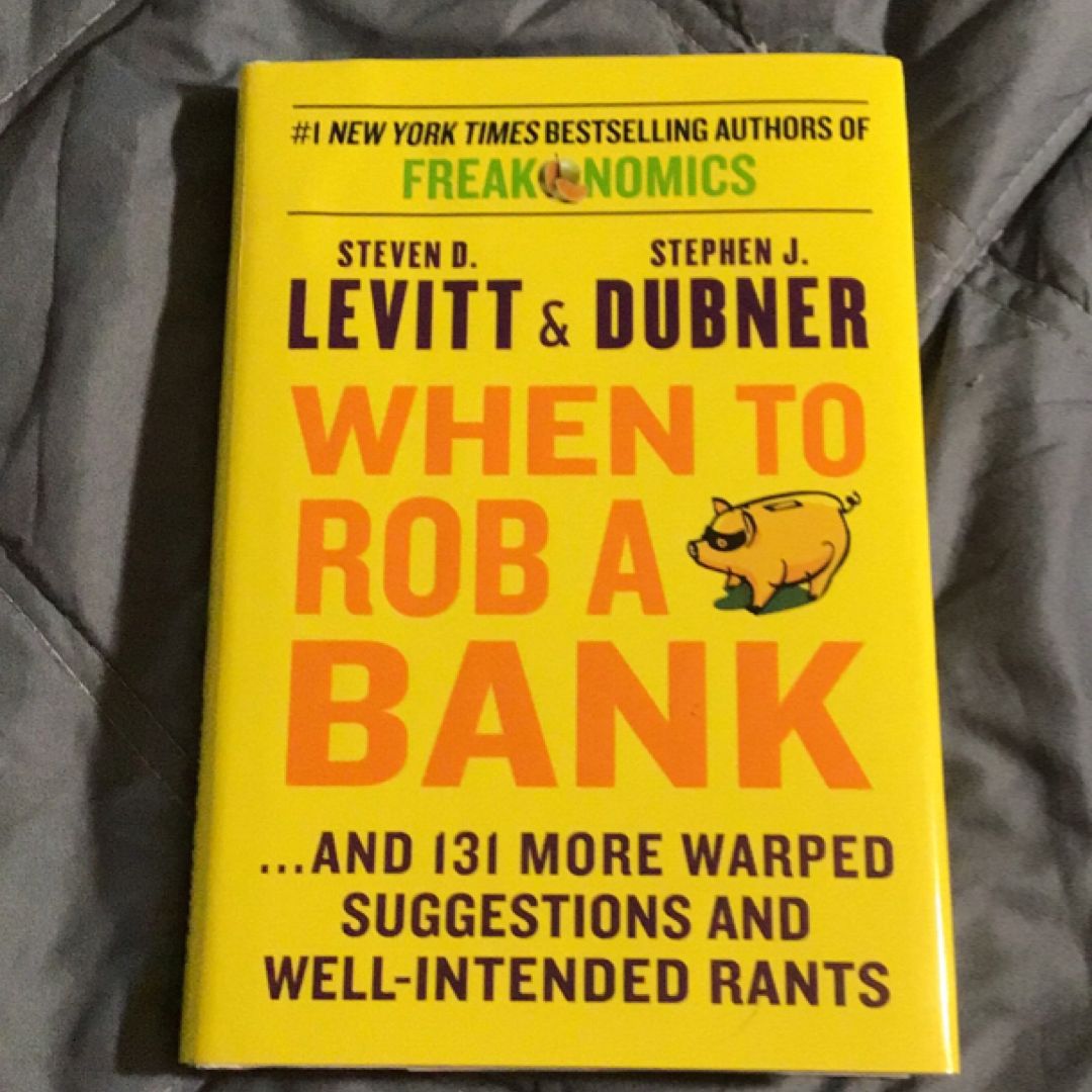 When to Rob a Bank