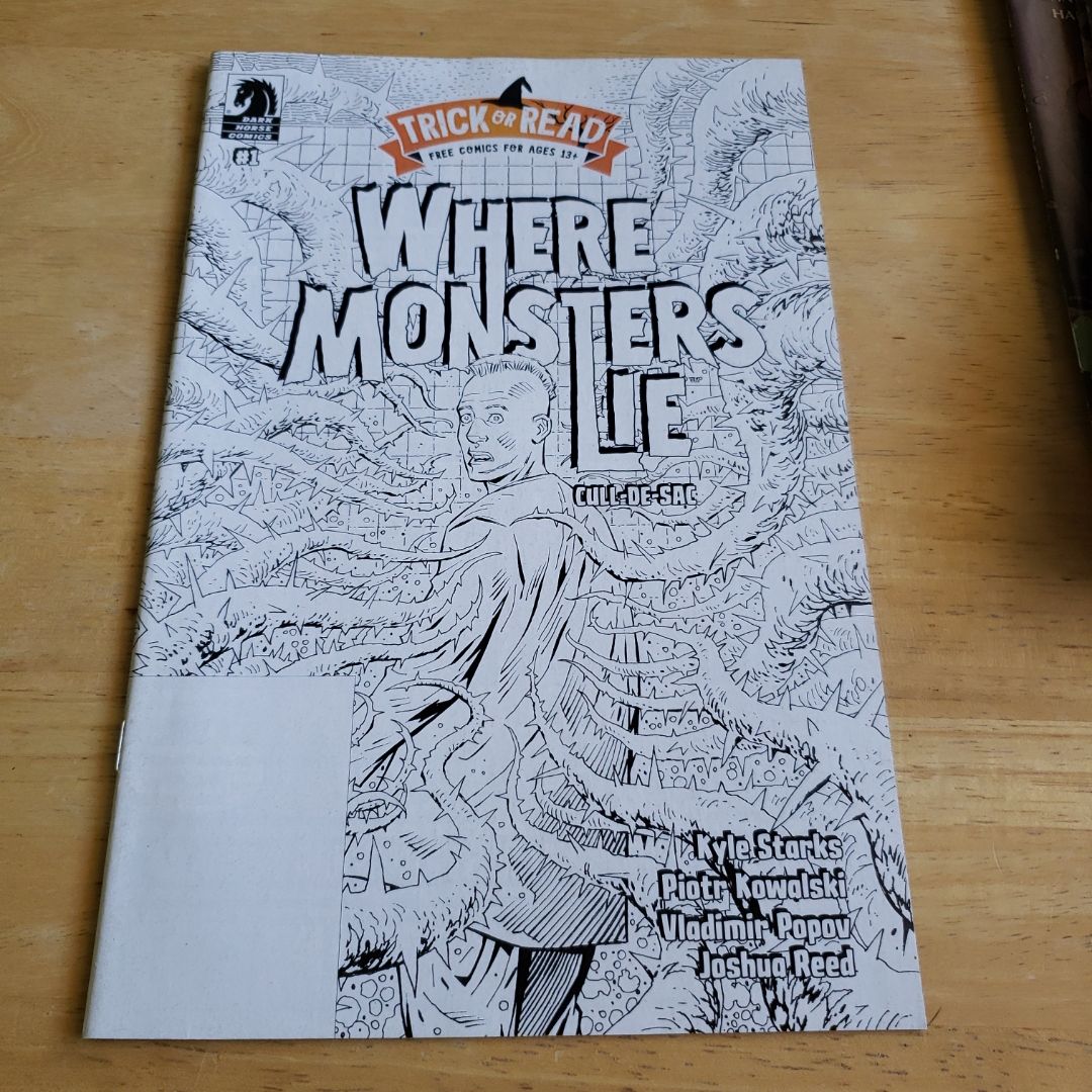 2024 Dark Horse Comics Where Monsters Lie Cull-De-Sac Trick Or Read Edition