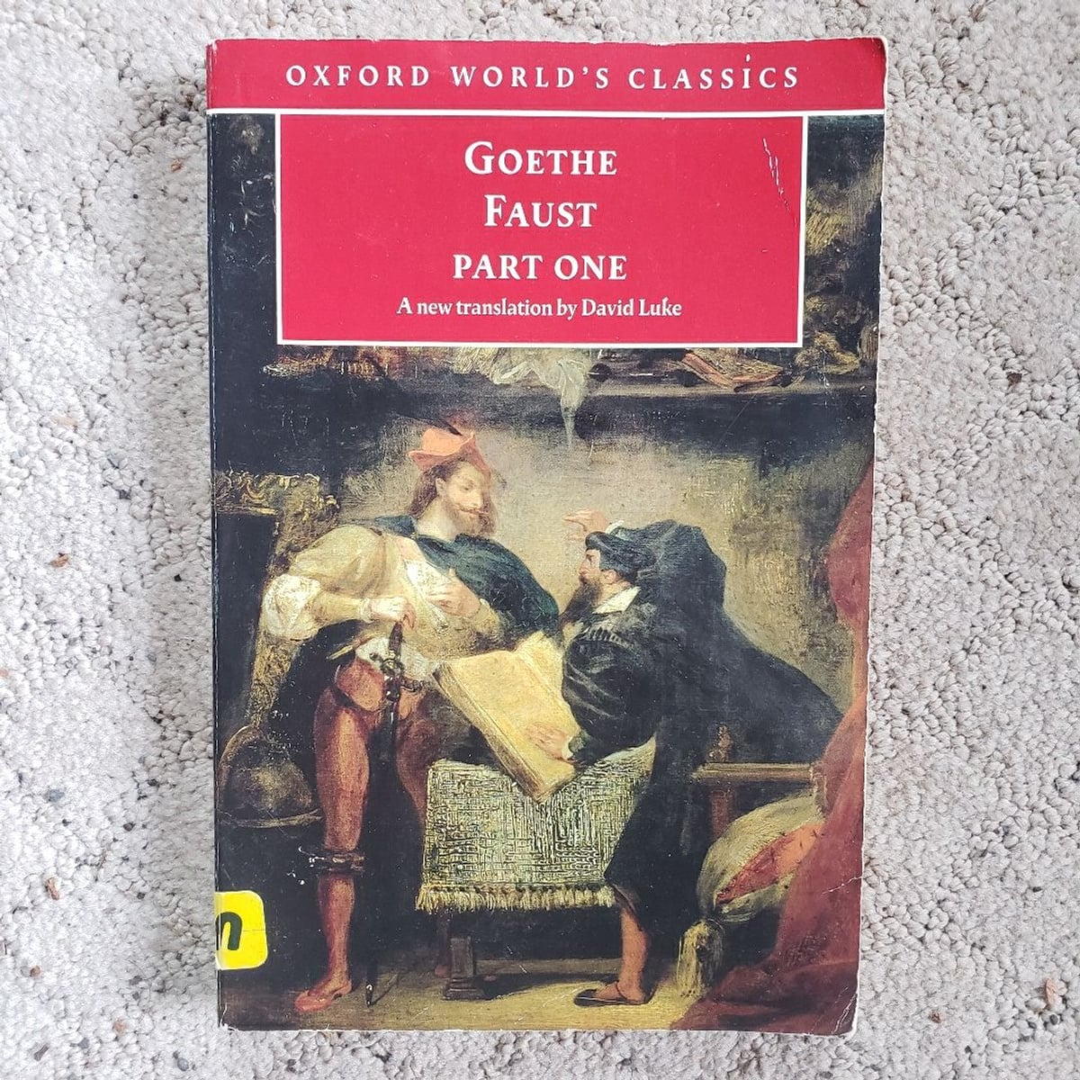 Faust Part One by Johann Wolfgang von Goethe; David Luke, Paperback ...