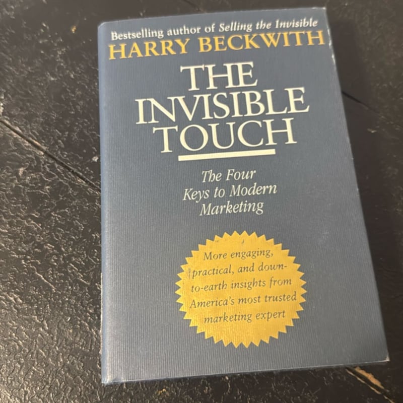 Invisible Touch by Harry Beckwith, Hardcover | Pangobooks