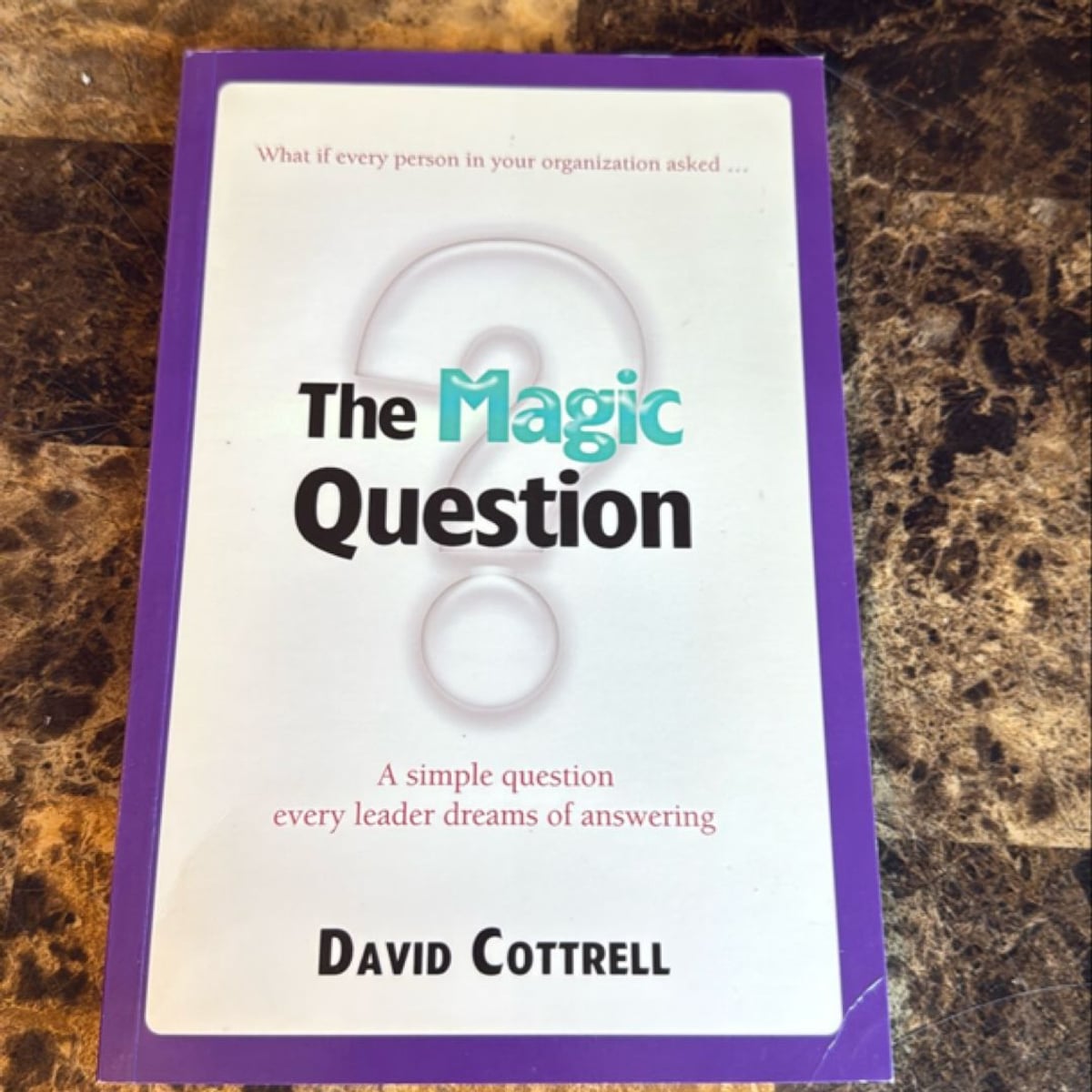 The Magic Question by David Cottrell