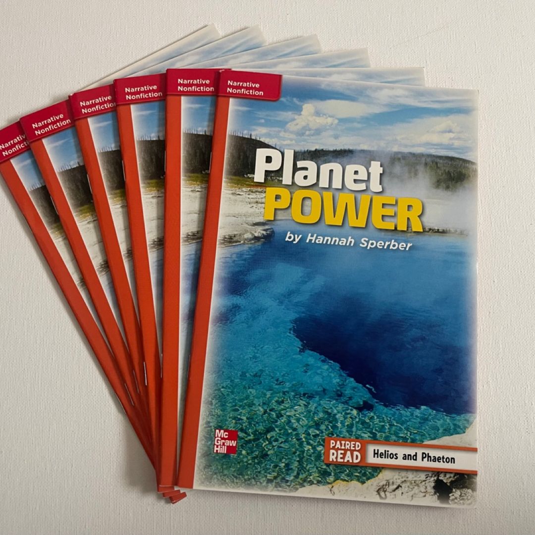 Reading Wonders Leveled Reader Planet Power: Approaching Unit 6 Week 3 Grade 4