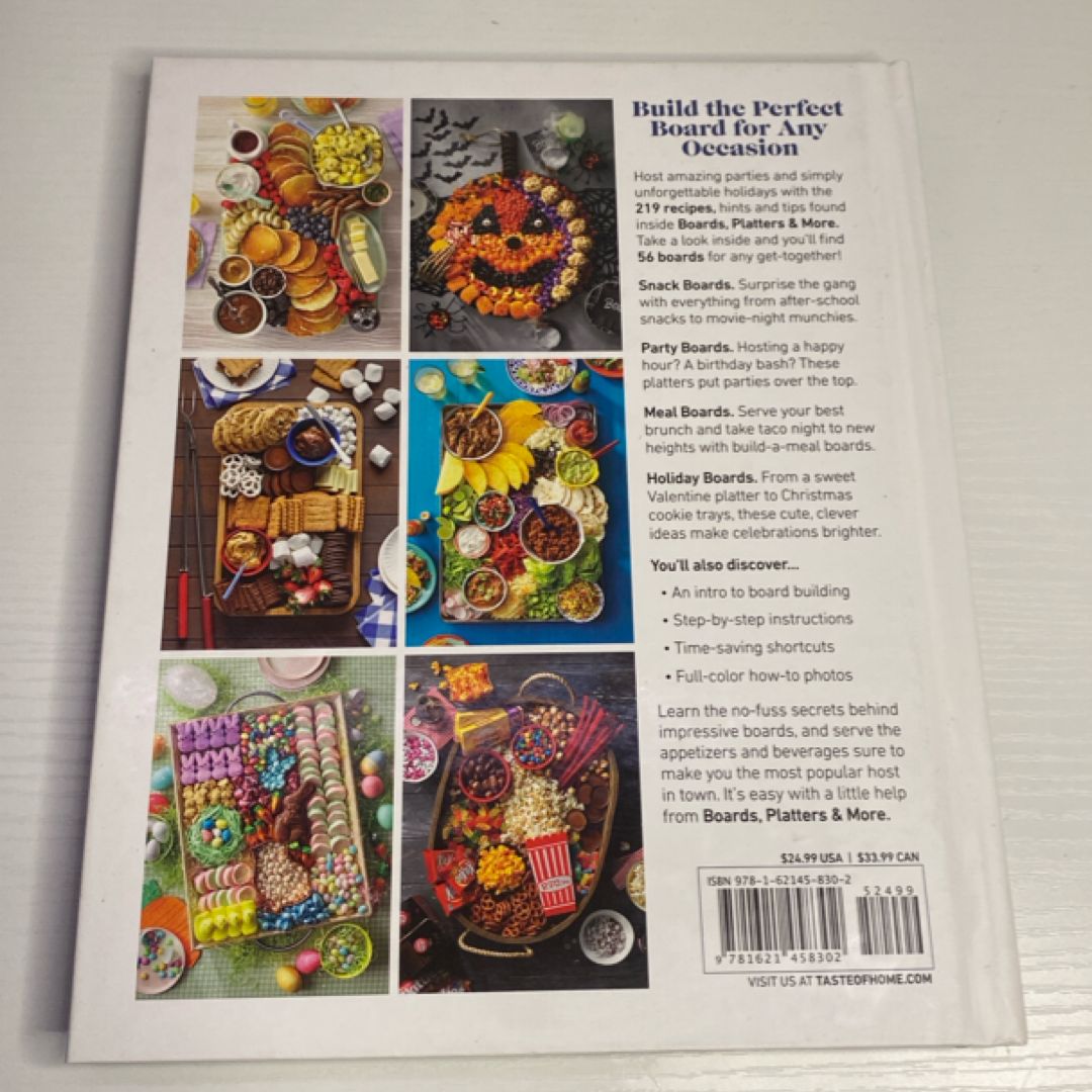 Taste of Home Boards, Platters and More