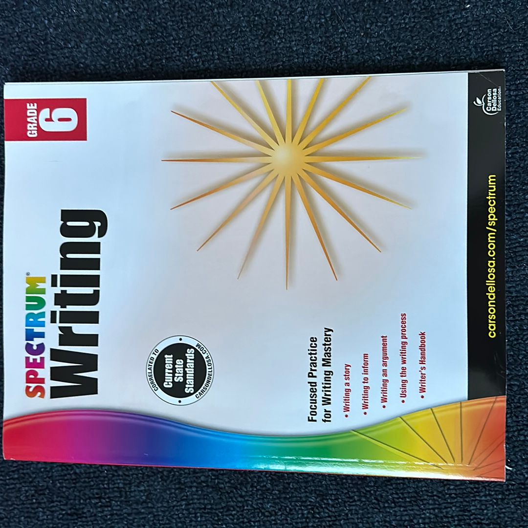 Spectrum Writing, Grade 6
