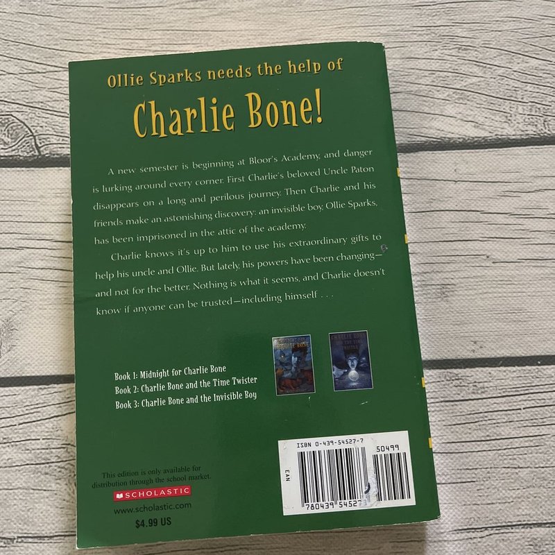 Charlie Bone and the Invisible Boy
