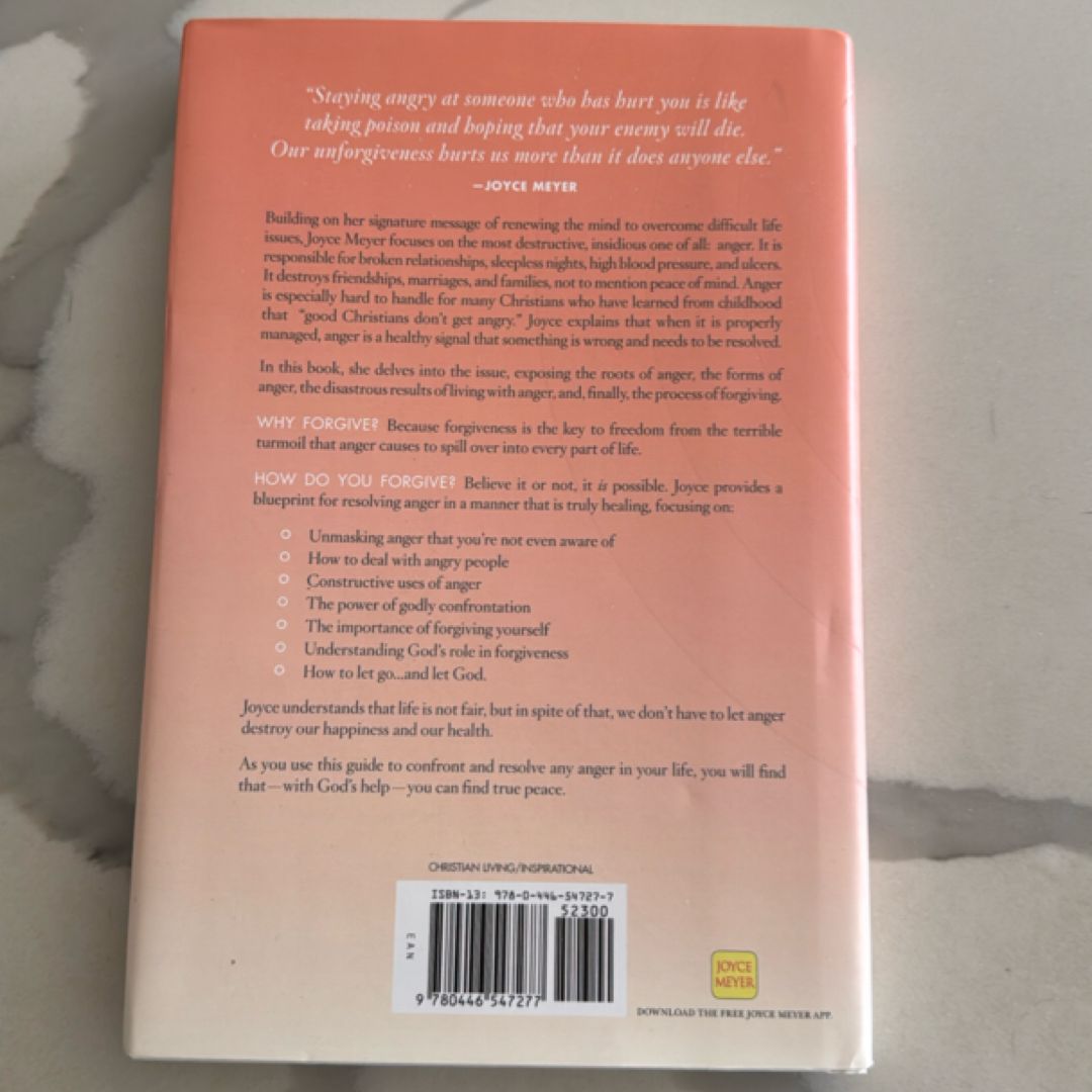 Do Yourself a Favor... Forgive