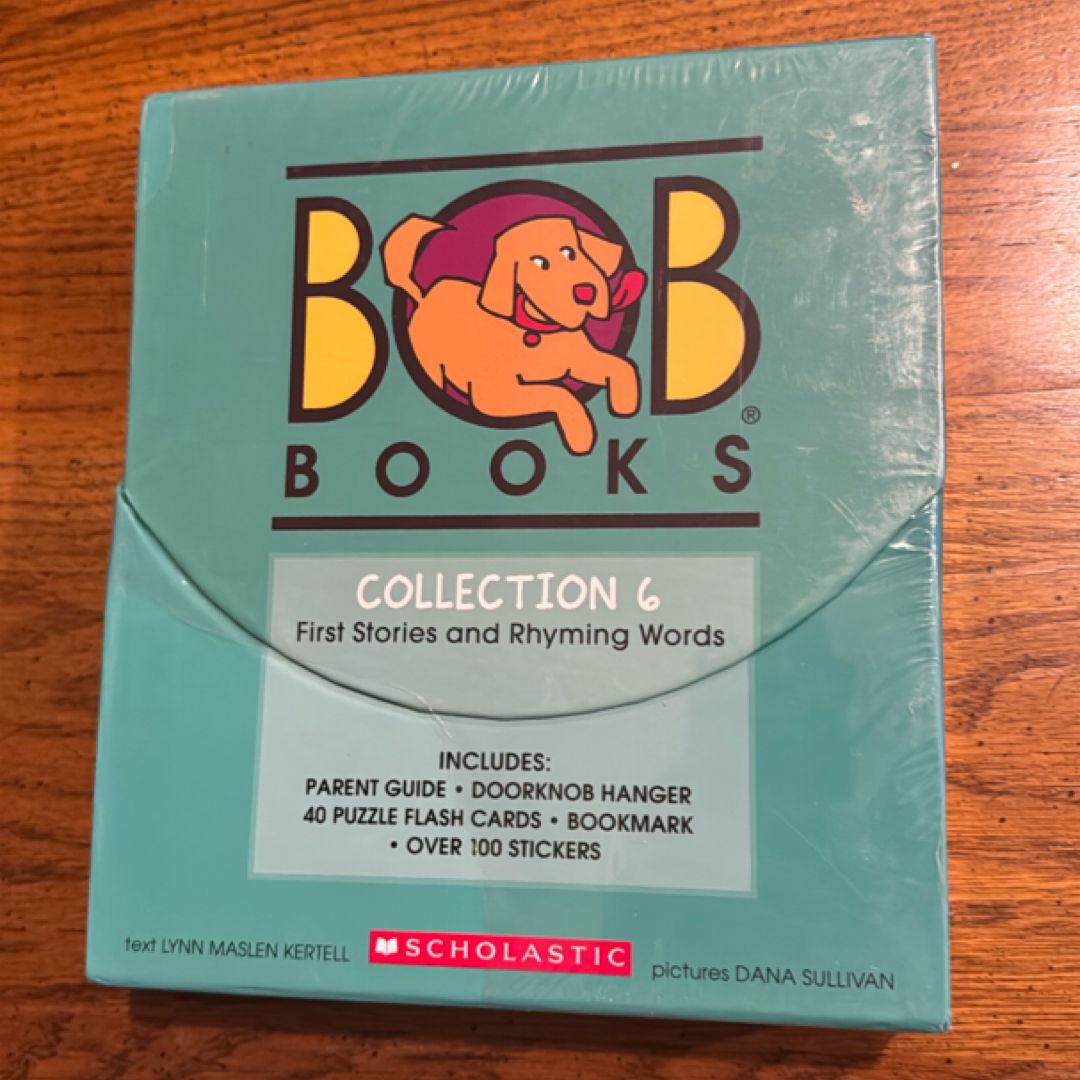 Bob Books Collection 6 First Stories and Rhyming Words