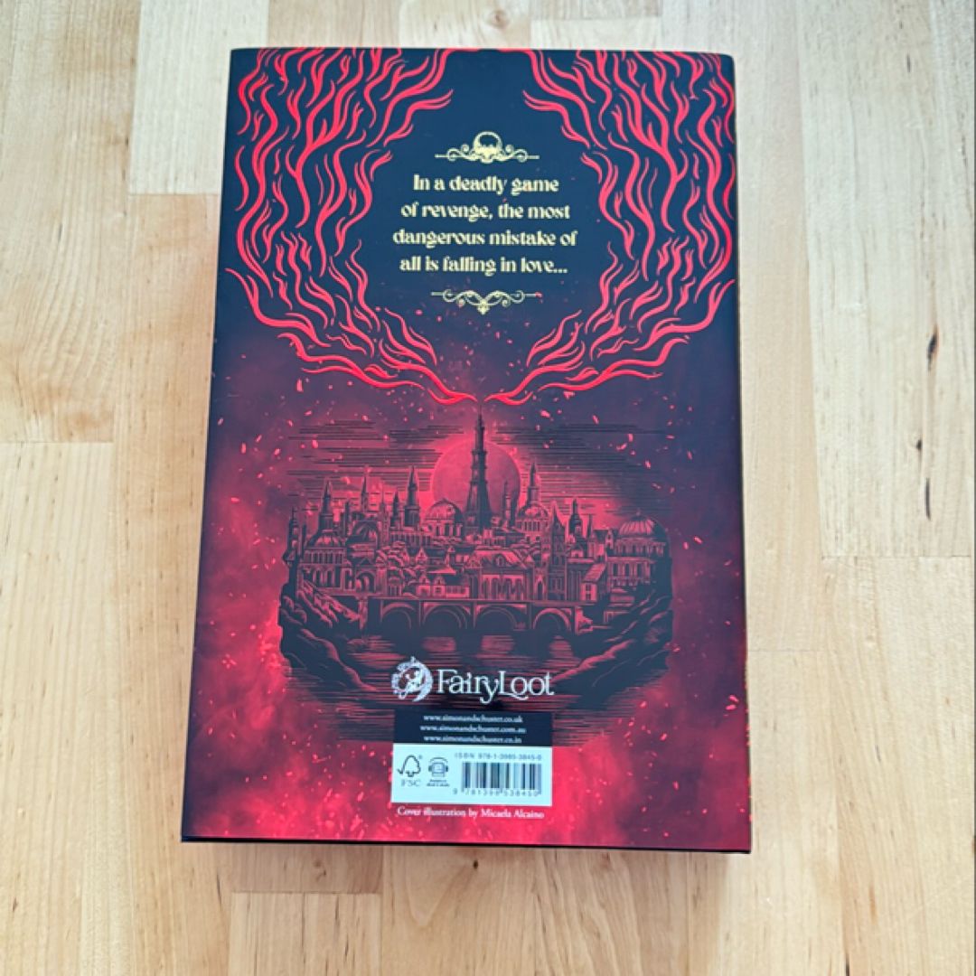 The Dagger and the Flame (Fairyloot) by Catherine Doyle, Hardcover