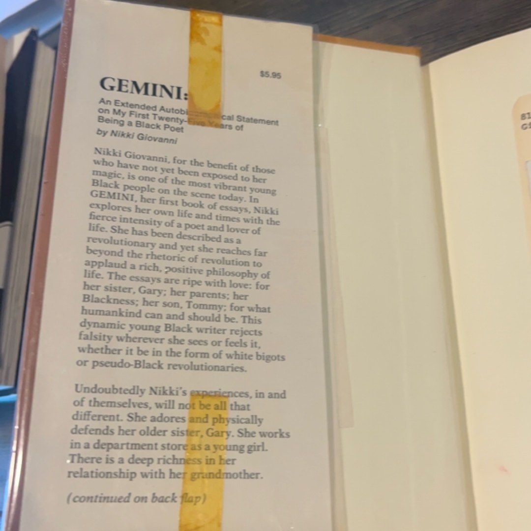 Gemini (early printing)