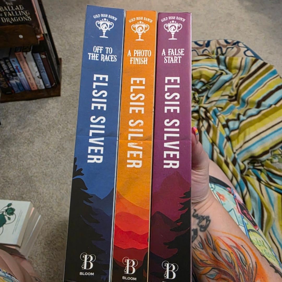 Gold Rush Ranch Series 4 Books Collection Set By Elsie Silver(Off to the Races, The Front Runner, A Photo Finish, A False Start)