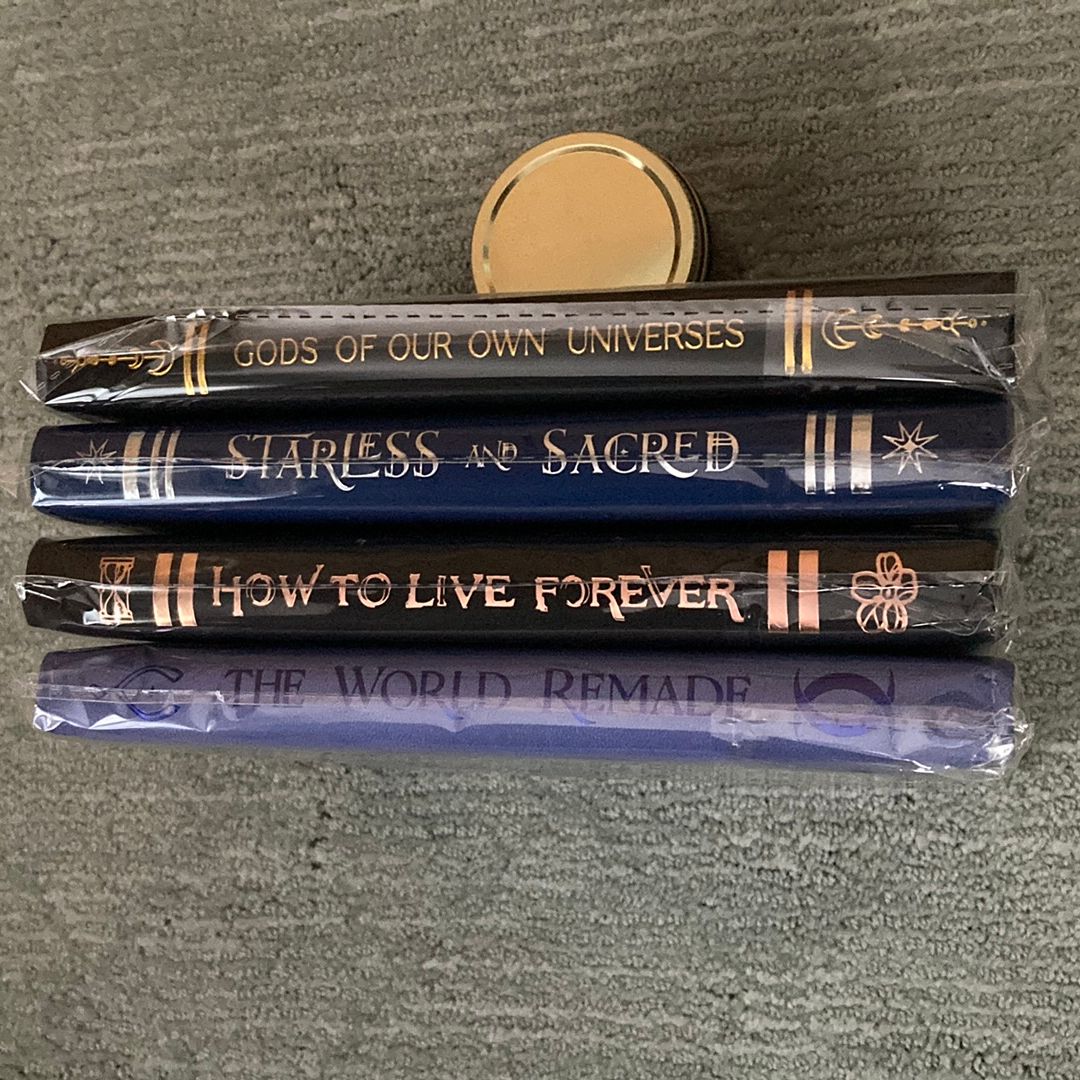 OwlCrate Faux Book journal complete set