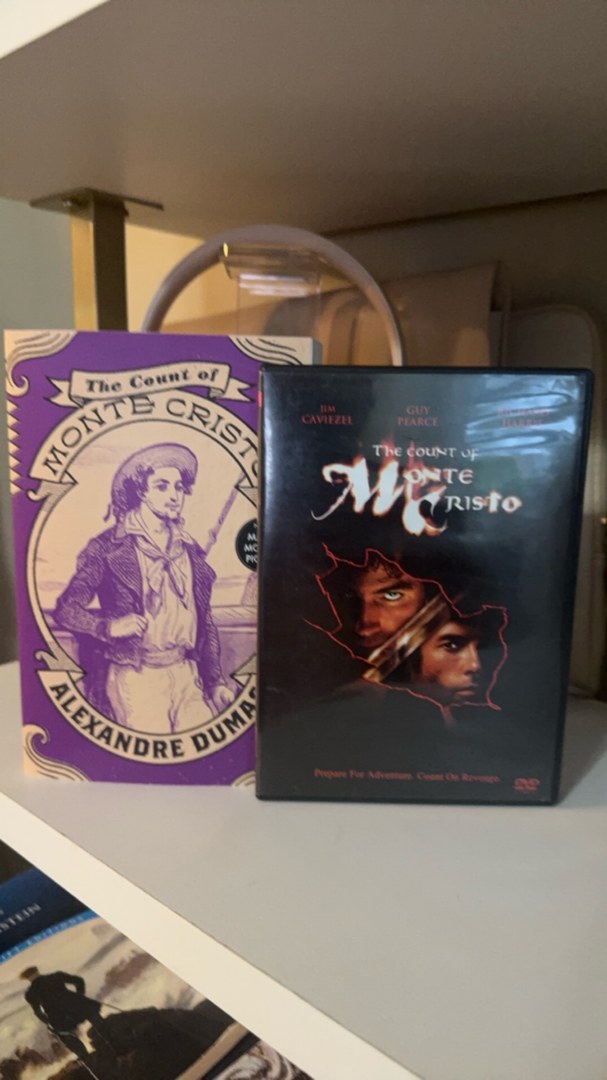 The Count of Monte Cristo Book and DVD BUNDLE