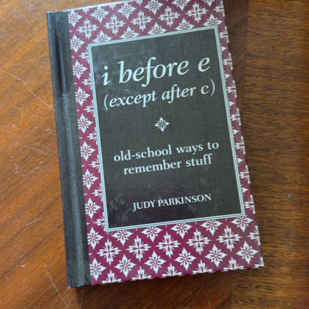 I Before E (Except after C)