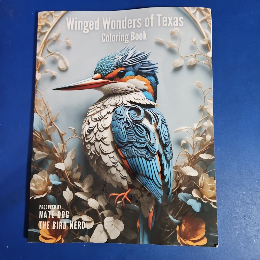 Winged Wonders of Texas Colorong Book