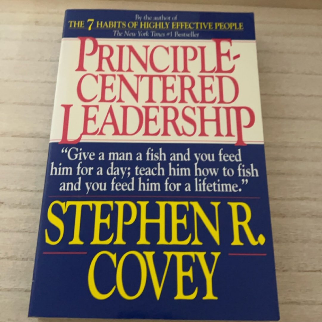 Principle Centered Leadership