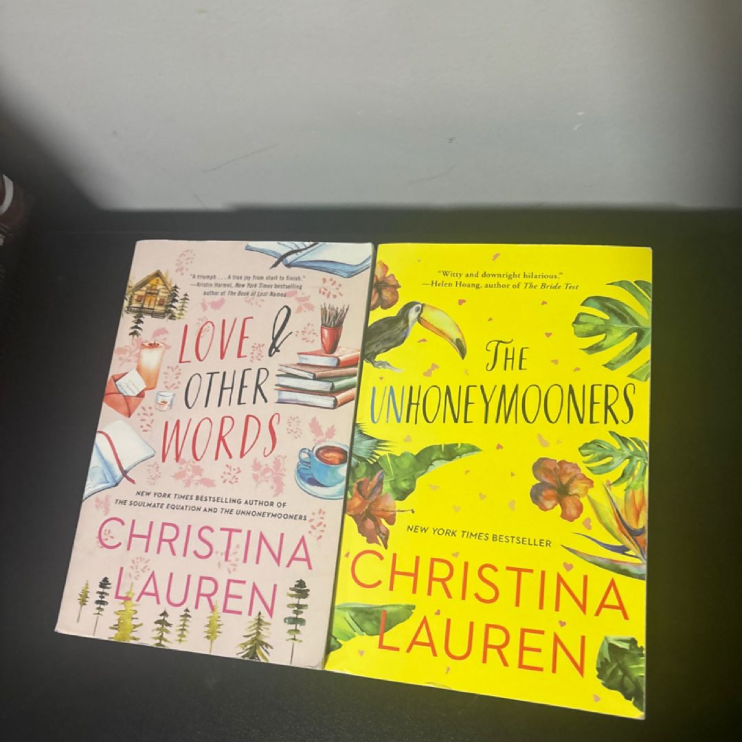 Christina Lauren Romance Duo - Love and Other Words & The Unhoneymooners