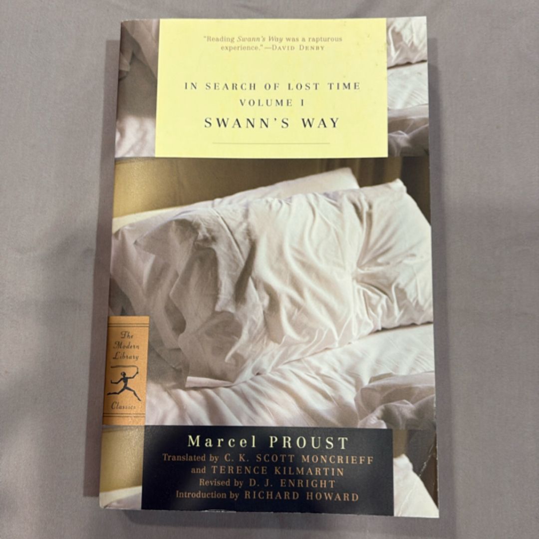 In Search of Lost Time Volume I Swann's Way