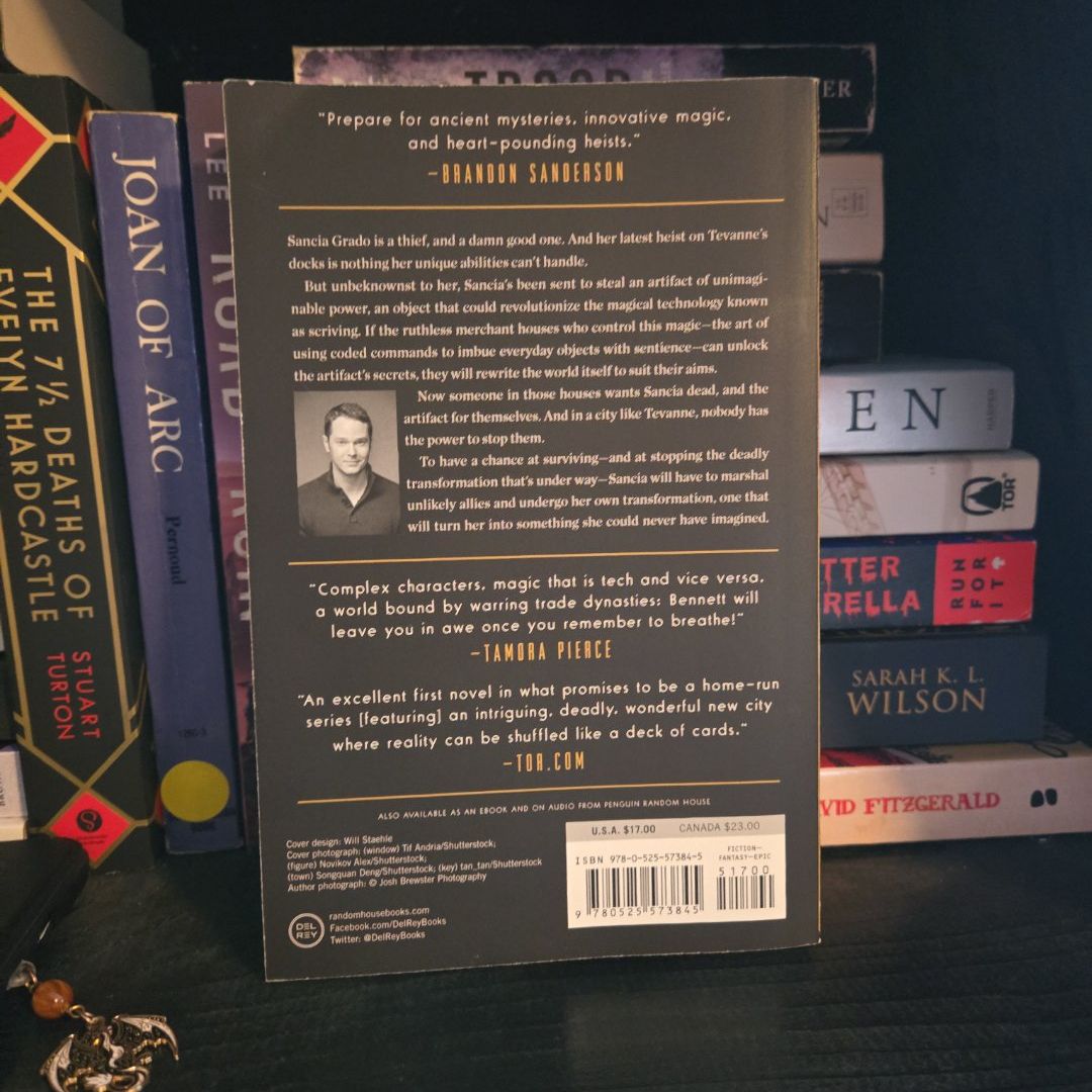 Foundryside by Robert Jackson Bennett