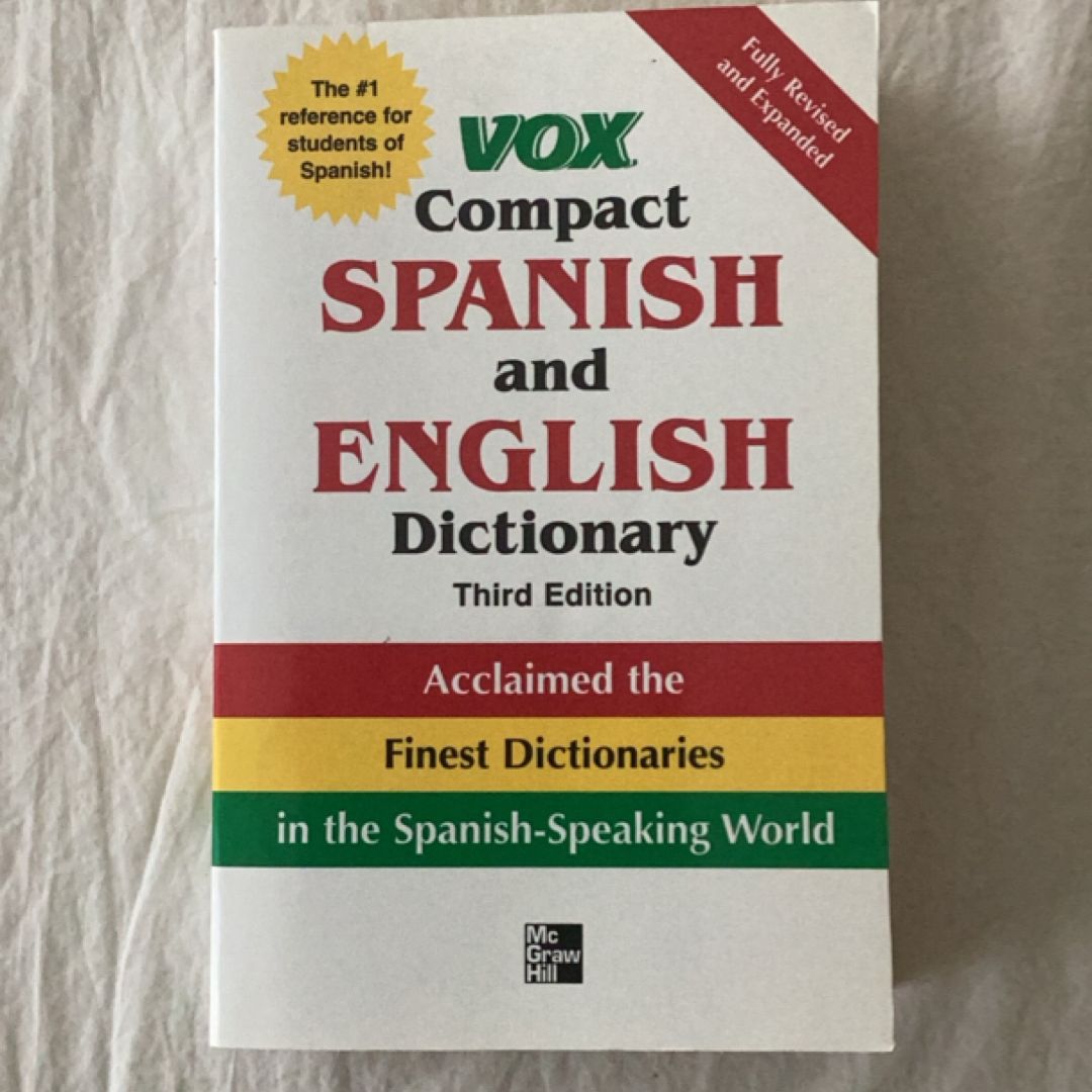 Vox Compact Spanish and English Dictionary, Third Edition (Paperback)