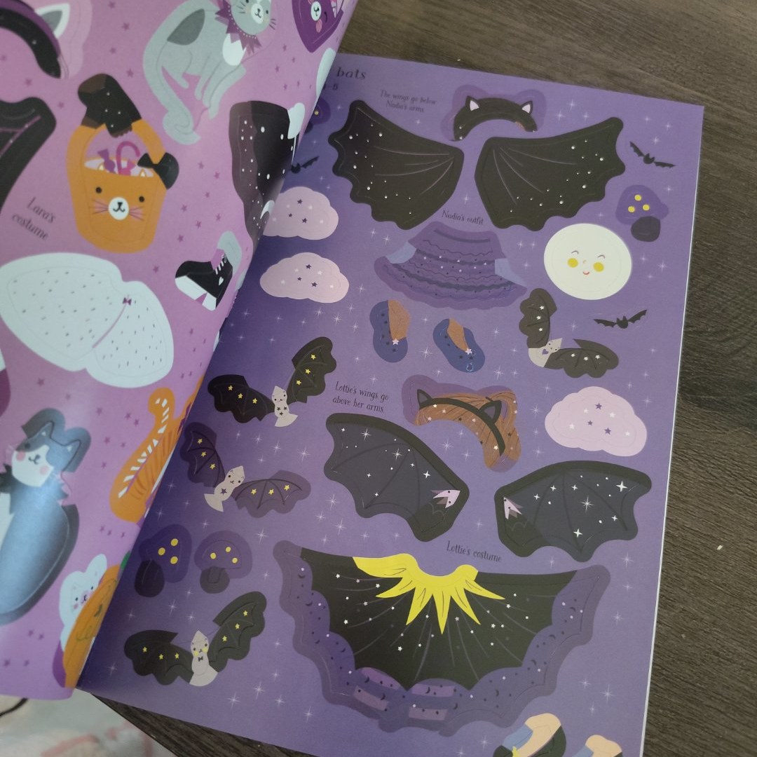 Little Sticker Dolly Dressing Halloween