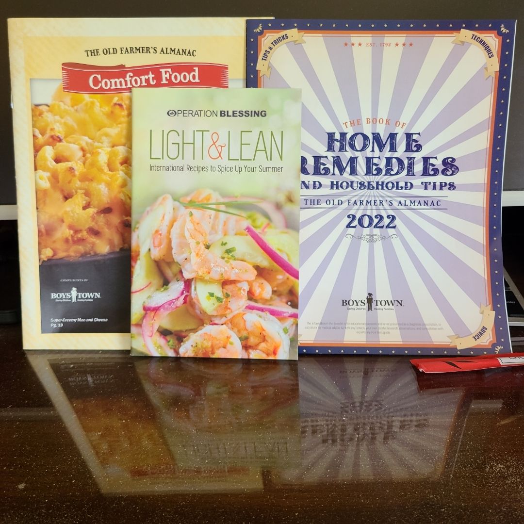 Collection of 3 Recipe/Home Remedy magazines