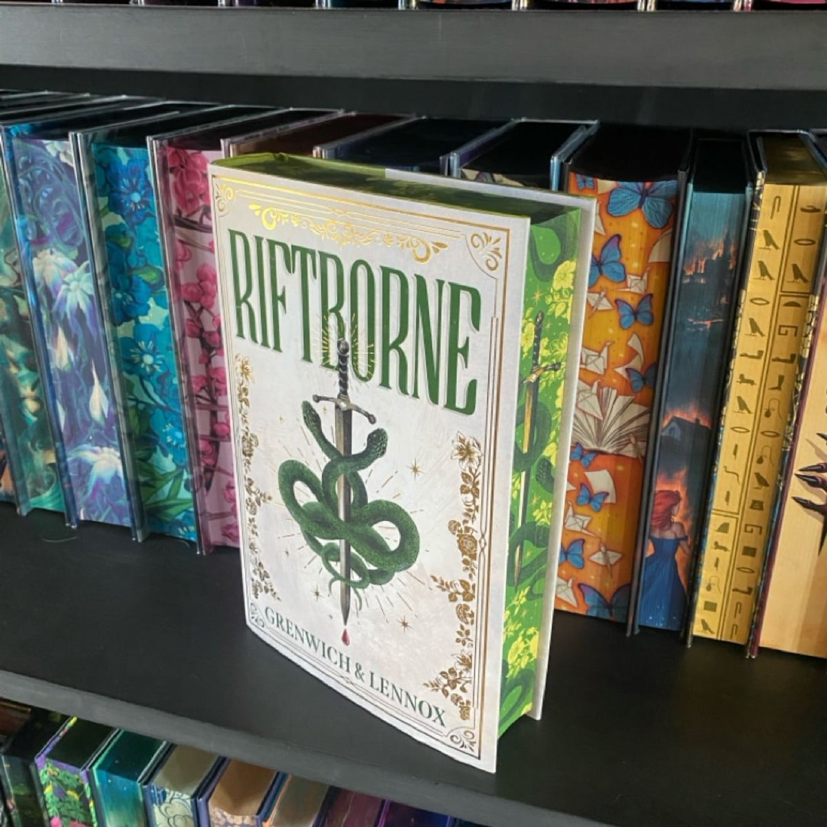 Waterstones special edition of *Riftborne* by | PangoBooks