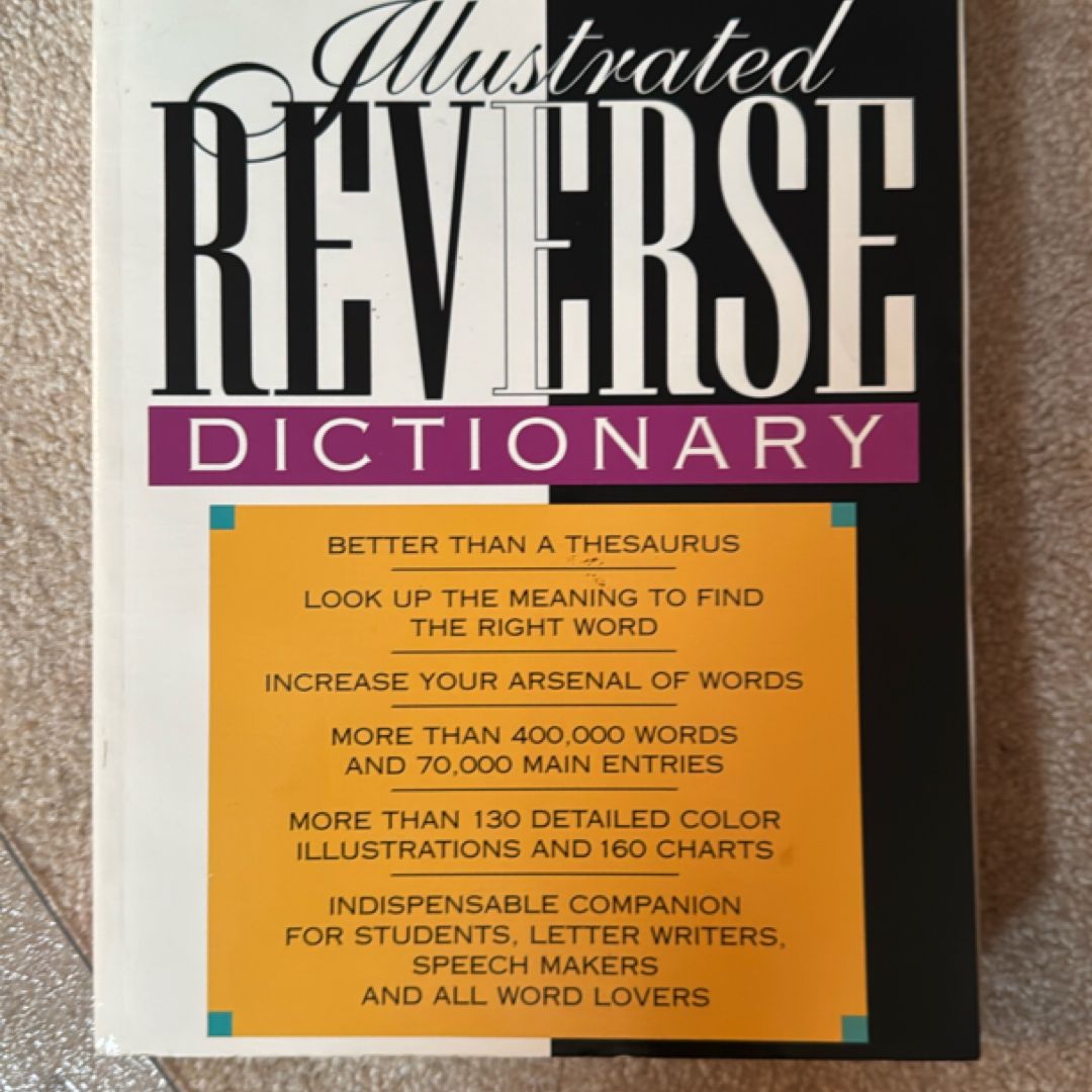 Illustrated Reverse Dictionary by Reader's Digest Editors